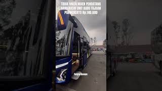 Jetbus 5 single glass po 168 tujuan Purwokerto [upl. by Atcele797]