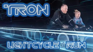 TRON Lightcycle  Run  Disney PhotoPass disney disneyworld magickingdom tron disneyrides [upl. by Nikral367]