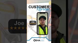 Positive Customer Review  OSHA 30 Hour  Safety Training  Construction Worker  OSHA Construction [upl. by Uhej]