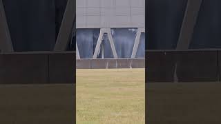 Cooling Tower in Action  Nine Mile Point Nuclear Generating Station  Oswego NY [upl. by Fancie241]