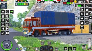 Indian Trunk Simulator 3D Games 2024  Part 2 Trunk Offroad Drawing Games [upl. by Felten]