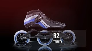 Powerslide R2 Trinity  Racing inline skates [upl. by Gilman]