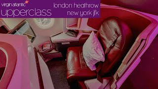 Trip Report Virgin Atlantic Upper Class  Airbus A350  LHRJFK [upl. by Rhona]