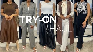 Corporate girly era  Office outfits ft Fashion Nova  OG Parley [upl. by Feingold]