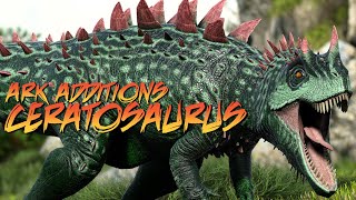 Ceratosaurus SHREDs its prey on ARK  ARK Additions  The Collection Mod Update Trailer [upl. by Derby]