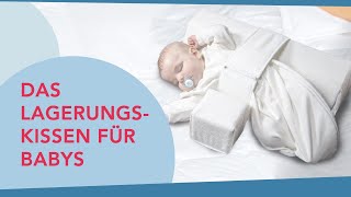 Das Lagerungskissen für Ihr Baby  Anlegen der Seitenlagerungsschiene [upl. by Bernetta]