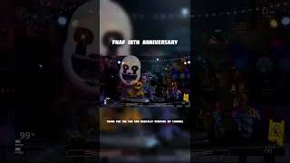 FNAF 10TH ANNIVERSARY shortsfeed shorts fnafedit fnaf gaming playstation funny viralshort [upl. by Zoarah]