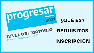 💹 Becas PROGRESAR Nivel OBLIGATORIO ⇨ Requisitos e Inscripción【20212022】 [upl. by Iegres]