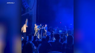 Janes Addiction cancels tour after onstage concert fracas [upl. by Leirbag147]