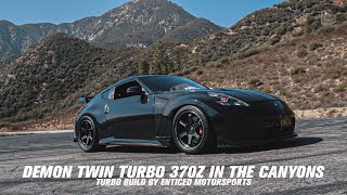 Nissan 370z Twin Turbo Demon [upl. by Ahsinirt]