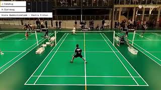 Javier Cabahug vs Hugo Öjerskog U17 Boys Singles Semi Final  SJT1 Sundsvall 2024 [upl. by Skrap]