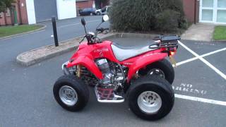 2005 BAROSSA APACHE RLX250 250 ROAD QUAD BIKE 70MPH 9 MS TAX amp MOT GC V FUN [upl. by Middle]