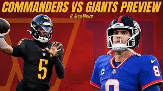 Can the Commanders Sweep the Giants  Commanders vs Giants Preview  KUWTC S4E28 [upl. by Eleen]