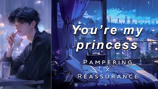 Boyfriend comforts and pampers you after work M4F Hugs Kisses Boyfriend ASMR Roleplay [upl. by Eimmit]