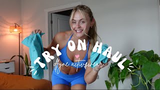 try on haul  DFYNE activewear [upl. by Ahseekan988]