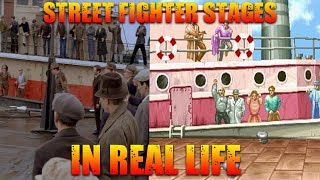 Street Fighter Stages In Real Life [upl. by Juanita]