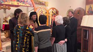 The Philoptochos board of St George Orthodox takes their oath with H E Metropolitan Gerasimos [upl. by Shanahan]