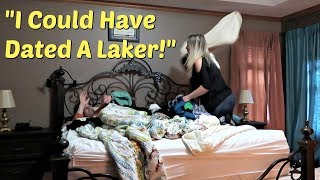 SAYING ANOTHER GIRLS NAME IN MY SLEEP PRANK ON WIFE [upl. by Attennyl842]