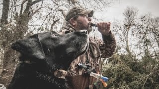 A Man His Dog and a Duck Hunting Hole  Fowled Reality [upl. by Ness]