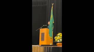 DeWitt Clinton Elementary School Commencement Speech Omeed Adham Sindy [upl. by Hafinah941]