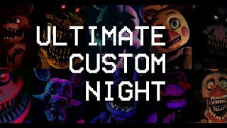 SFM FNAF some Ultimate Custom Night voices animated [upl. by Apple]