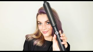 TUTORIAL GHD RISE  Come creare onde morbide voluminose con la spazzola volumizzante ghd [upl. by Alesiram]