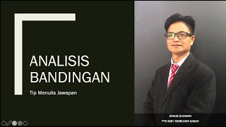 3 CARA TULIS JAWAPAN UNTUK ANALISIS BANDINGAN SEMESTER 3 SUBJEK PENGAJIAN AM [upl. by Noryk86]