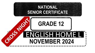 2024 P2 ENGLISH HL GRADE 12 FINAL EXAM ENGLISH P2 2024 NOVEMBER EXAM prep THUNDEREDUCenglish [upl. by Eidua216]