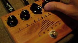 【試奏動画】Levana EQ BOOSTER ギターエフェクター [upl. by Lateh719]