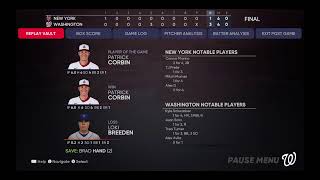 Mets vs Nationals Game 3\162 FULL GAME Gc baseball team [upl. by Adieno756]