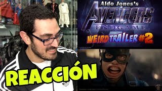 SPIDERMAN FAR FROM HOME Weird Trailer  FUNNY SPOOF PARODY by Aldo Jones  REACTION [upl. by Melamie]