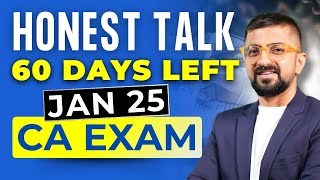 CA January 25 Exams How to Restart Your Preparation  Honest Talk with Neeraj Arora [upl. by Anabal1]