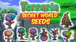 Every Secret Seed in Terraria 14 [upl. by Eycal831]