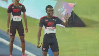 CARIFTA50 4x400 U20 Boys Final  SportsMax TV [upl. by Olethea]