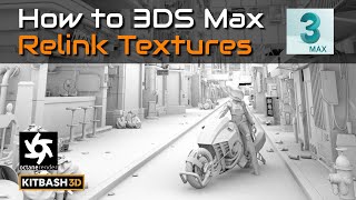 How to Relink Textures in 3DS Max [upl. by Hazaki814]