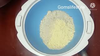 Weightloss recipe Jowar flour adai வெள்ளை சோள அடை  Gomslifestyle [upl. by Eixid97]