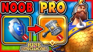 Best INFANTRY Equipment in Rise of Kingdoms Guide amp Upgrade Order [upl. by Odnaloy346]