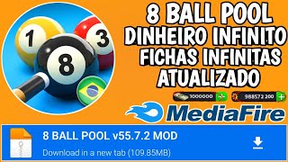 8 Ball Pool Mod Apk Dinheiro e Fichas Infinitas v5572 Funcionando 100 Atualizado 2024  Tutorial [upl. by Rolph]