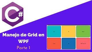 Curso WPF con C 1 Presentación y manejo de grid panel Parte 12 [upl. by Refanej]