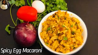 Spicy egg macaroni recipe in tamil  macaroni recipe  how to cook elbows  spicy pasta recipe [upl. by Codd]