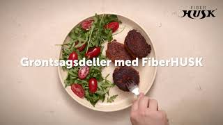 Glutenfrie vegetarfrikadeller med grøn salat [upl. by Ollehcram]