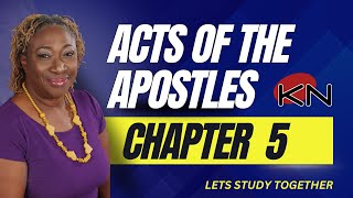 Acts 5  Ananias and Sapphira [upl. by Quinta]