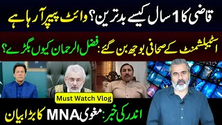 Qazis 1 Year and White PaperAbducted MNAs Stunning StatementPropaganda ExposedImran Riaz Vlog [upl. by Asyal]