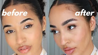 3 Steps to Perfect eyebrows at home MUST SEE Tutorial for Summer 2021 [upl. by Anestassia87]