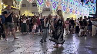 San Pietro e Paolo Galatina piazza San Pietro Silvia greco Romolo crudo pizzica a ronda [upl. by Onaled869]