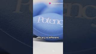 Potency vs Efficacy shorts potency efficacy pharmacology drugeducation pharmacy study [upl. by Roshan464]