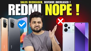 Redmi Note series is not the same 🔥 Its better ❌ Sales Figure [upl. by Dnalyar171]