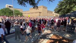 Fighting Texas Aggie Band March In 09072024 [upl. by Lletnahc214]