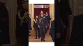 Prince William Host An Investiture Ceremony On King Charles’s Behalf On February 72024 [upl. by Nerita]