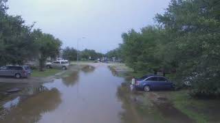 Hurricane Harvey Winfields Lakes Subdivision [upl. by Eberto]